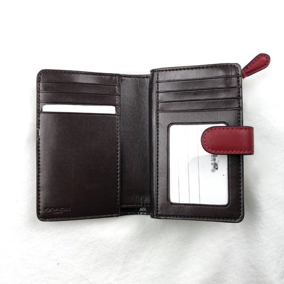 Coach Medium Corner Zip Wallet - Picture 6 of 9